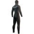 Traje De Neopreno Con Capucha Y Cremallera Frontal Mystic Voltt 6/4 / 3Mm - Negro