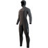 Traje De Neopreno Con Capucha Y Cremallera Frontal Mystic Voltt 6/4 / 3Mm - Negro