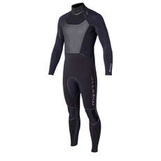 Mystic Negro Estrella 5/4 Backzip Kitesurf Traje 2014 - Negro
