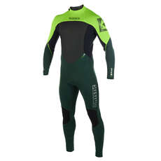 Traje Húmedo Mystic Brand 3 / 2Mm Back-Zip Flatlock - Teal