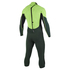Mystic Brand - Traje De Baño De Manga Larga Con Cremallera Larga De 3/2 Mm - Verde Azulado