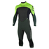 Mystic Brand - Traje De Baño De Manga Larga Con Cremallera Larga De 3/2 Mm - Verde Azulado