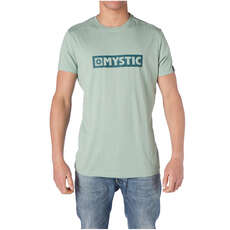Kitesurf Mystic Camiseta - Marca - Cuerpo A Cuerpo Verde Suave