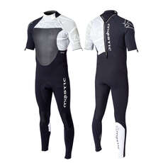 Mystic Crossfire 3/2 Kitesurf Shortarm 2014 - Negro
