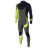 Mystic Crossfire 5/4 Backzip Kitesurf Traje 2014 - Ej?rcito