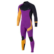 Mystic Crossfire 5/4 Backzip Kitesurf Traje 2014 - P?rpura
