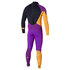 Mystic Crossfire 5/4 Backzip Kitesurf Traje 2014 - P?rpura