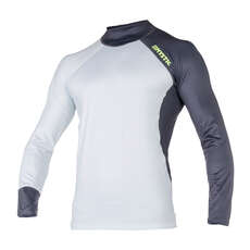 Mystic Crossfire Longsleeve Rash Vest - Gris