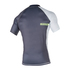 Mystic Crossfire Shortsleeve Rash Vest - Gris