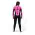 Mystic Para Mujer De La Diva 4/3 Volver-Zip Traje - Negro / Rosa