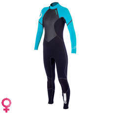 Mystic Para Mujer De La Diva 4/3 Back-Zip Traje - Menta