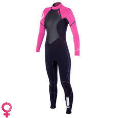 Diva M?stica 5/4 Volver Cremallera Para Mujer Traje De Kitesurf 2014 - Rosa