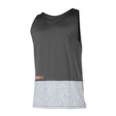 Mystic Drip Tanktop Quickdry - Naranja / Gris