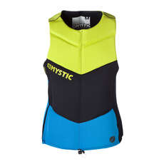 Mystic Goteo Ni?os Ni?os Wakeboard Chaleco Zip - Azul