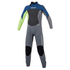 Mystic Kids Star 3 / 2Mm Back-Zip Flatlock Wetsuit - Azul Marino