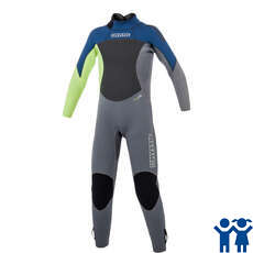 Traje De Neopreno Trasero Mystic Kids Star 5 / 4Mm - Azul Marino