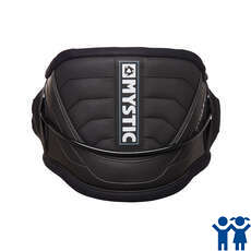 Arnés De Kitesurf Mystic Kids Star Hybrid Con Cintura - Negro