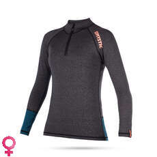 Mystic Womens Diva Manga Larga Erupción Chaleco - Teal