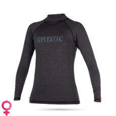Mystic Para Mujer De La Estrella De Manga Larga Rash Chaleco - Negro Mystic Para Mujer De La Estrella De Manga Larga Rash Chaleco - Negro