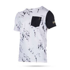 Mystic Kitesurf Stone Manga Corta Quickdry Top - Blanco Mystic Kitesurf Stone Manga Corta Quickdry Top - Blanco