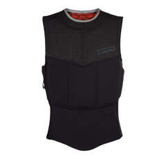 Mystic Len10 Side-Zip Kitesurf Impact Vest - Negro / Blanco Mystic Len10 Side-Zip Kitesurf Impact Vest - Negro / Blanco