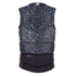 Mystic Magician Front-Zip Impact Vest - Negro
