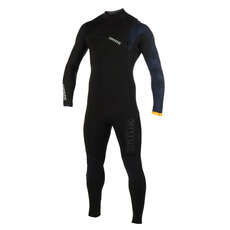 Traje De Neopreno Sin Cremallera Mystic Majestic 4 / 3Mm - Negro