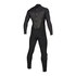 Traje De Neopreno Completo Mystic Majestic 5 / 3Mm Con Cremallera Trasera - Negro