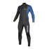 Traje De Neopreno Completo Mystic Majestic 5 / 3Mm Con Cremallera Frontal - Gris Azul