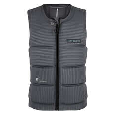 Mystic Majestic Front-Zip Impact Vest - Gris