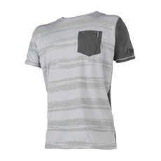 Mystic Majestic Shortsleeve Quickdry - Gris / Blanco