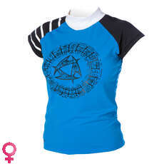 Rashvest Mujer Mystic Maori Capsleeves - Azul Rashvest Mujer Mystic Maori Capsleeves - Azul