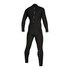 Traje De Neopreno Completo Mystic Marshall 5 / 3Mm Con Cremallera Trasera - Negro / Menta