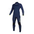 Traje De Neopreno Completo Mystic Marshall 5 / 3Mm Con Cremallera Trasera - Azul Marino / Lima