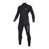 Traje De Neopreno Completo Mystic Marshall 5 / 3Mm Con Cremallera Frontal - Negro / Menta
