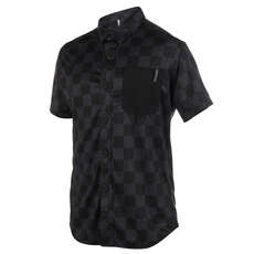 Mystic Shred Blusa De Manga Corta De Manga Corta - Negro Mystic Shred Blusa De Manga Corta De Manga Corta - Negro