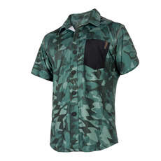 Mystic Shred Blouse Shortsleeve Quickdry - Allover Verde