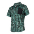 Mystic Shred Blouse Shortsleeve Quickdry - Allover Verde