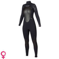 Mystic Para Mujer Estrella 3 / 2Mm Gbs Backzip Traje 2015 - Negro Mystic Para Mujer Estrella 3 / 2Mm Gbs Backzip Traje 2015 - Negro