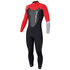 Mystic Estrellas 3/2 Gbs Kitesurf Trajes De Neopreno 2014 - Negro / Rojo