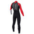 Mystic Estrellas 3/2 Gbs Kitesurf Trajes De Neopreno 2014 - Negro / Rojo