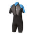 Mystic Estrella 3/2 Kitesurf Chapo Flatlock 2014 - Negro / Azul