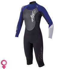 Mystic Para Mujer De La Estrella 4/3 Gbs Kitesurf Shortleg Longarm 2014 - Blk / Pur