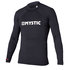 Mystic Estrella Juvenil De Manga Larga Camisa De Lycra - Negro