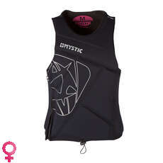 Mystic Para Mujer Estrella Wakeboard Side Zip Chaleco 2015 - Negro