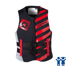 Stroke Mystic Neo Junior Wakeboard Chaleco - Rojo