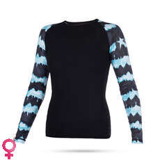 Mystic Sup Deslumbrado Mujeres De Manga Larga Rash Chaleco - Menta Mystic Sup Deslumbrado Mujeres De Manga Larga Rash Chaleco - Menta