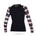 Mystic Sup Deslumbrado Mujeres De Manga Larga Rash Chaleco - Rosa