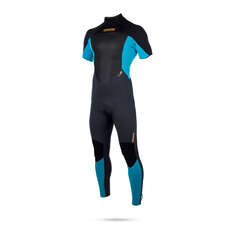 Mystic Star 3/2 Flatlock Back-Zip Shortarm - Naranja