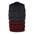 Mystic Suprem Front-Zip Wake Impact Vest - Rojo Oscuro